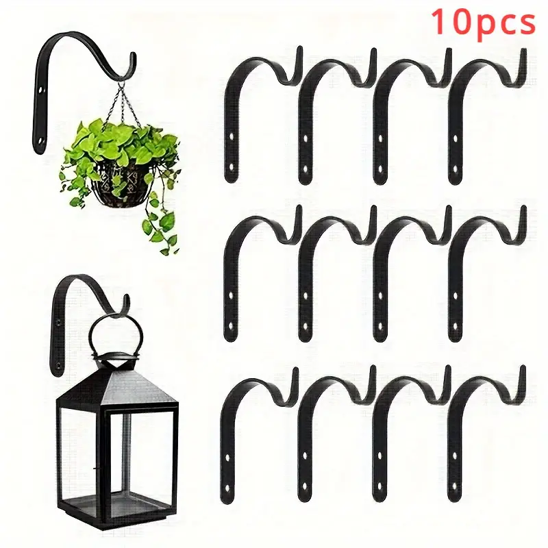 Black Iron Wall Hooks