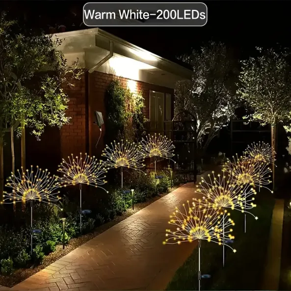 Solar Firework Garden Lights