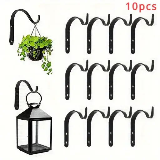 Black Iron Wall Hooks