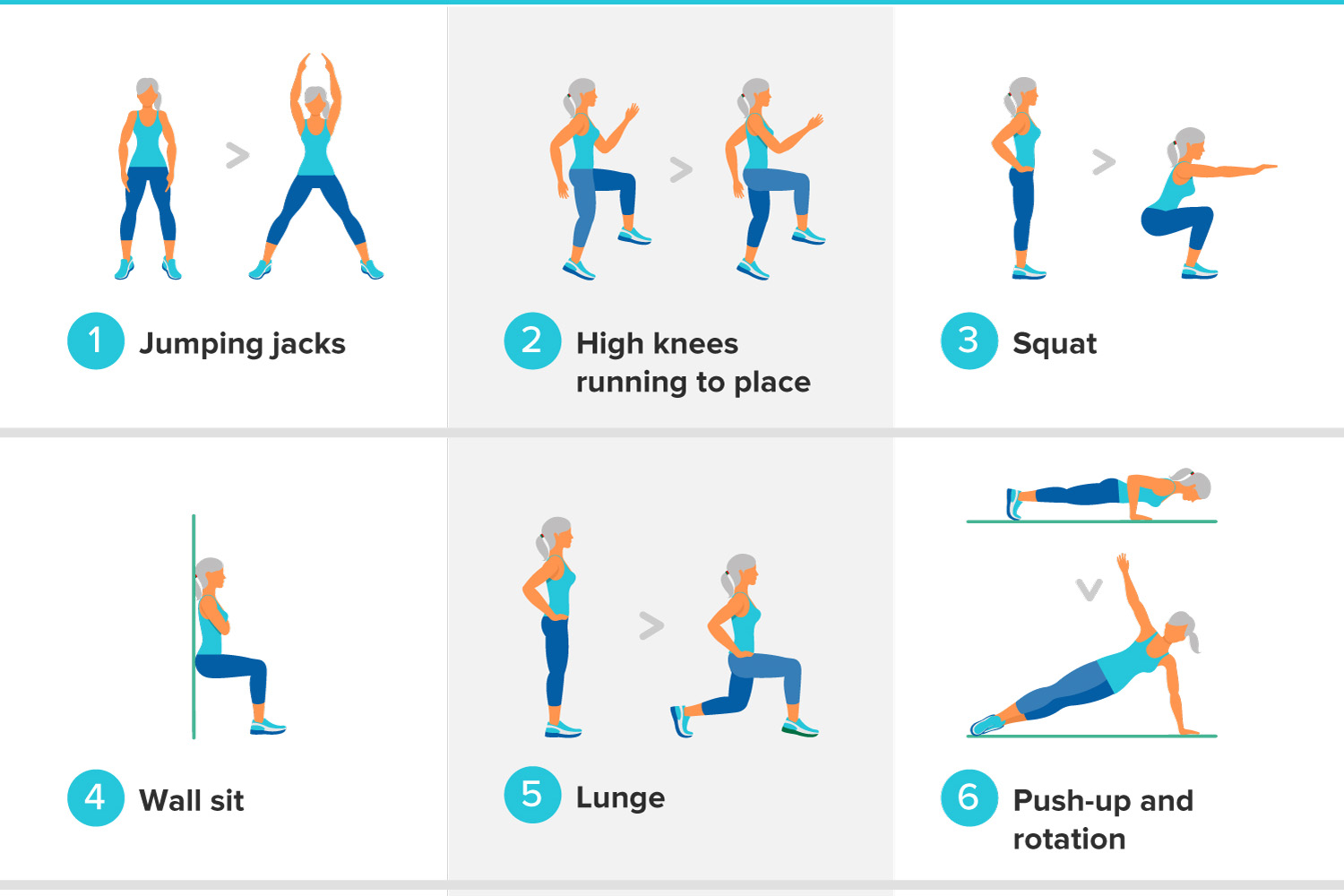 Easy 15 Minute HIIT Workout To Do At Home
