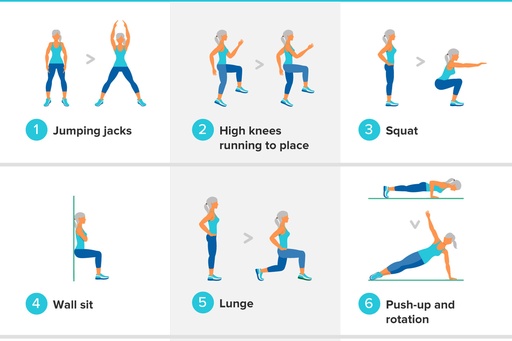 Easy 15 Minute HIIT Workout To Do At Home