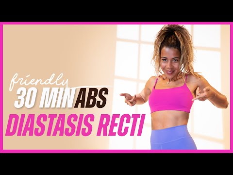 30 Min Abs Workout for DIASTASIS RECTI, C-section Shelf