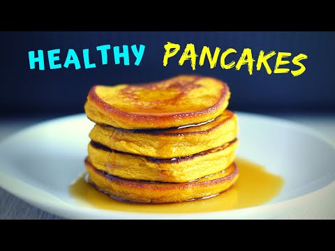 3 Ingredient Healthy Pancakes (3 WAYS! GLUTEN FREE!)