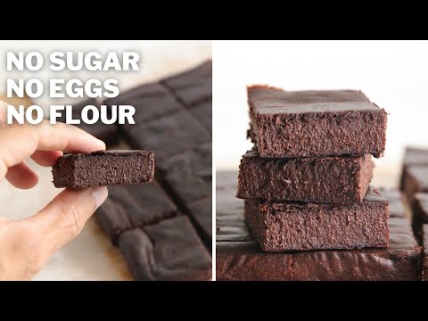 Healthy 3-Ingredient Brownies